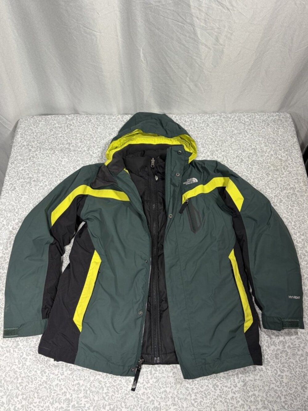 The North Face Youth Boys Sz Large Boundary Triclimate 3in1 Snowsport Jacket 600